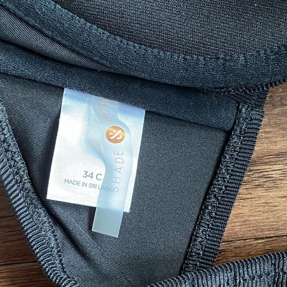 NWT Black Halter Bikini Top - Picture 6 of 6